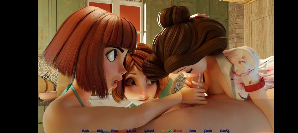 The anime king: Nejlepší milf trojka