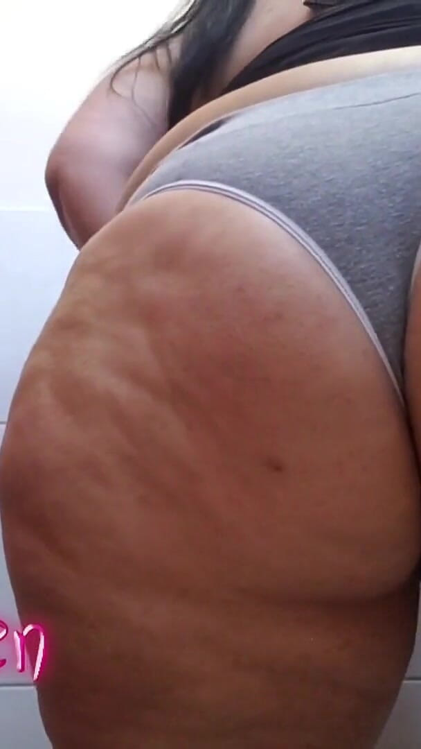 MILF BBW Uses Niga Ss Panties Underwear (Riderqueen BBW Step Mom Latina Ebony)