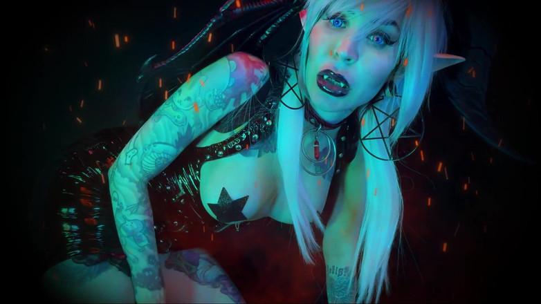 Baal Eldritch: Hell's toilettraining met Demoness Baal - Chastity, Caviar Edition