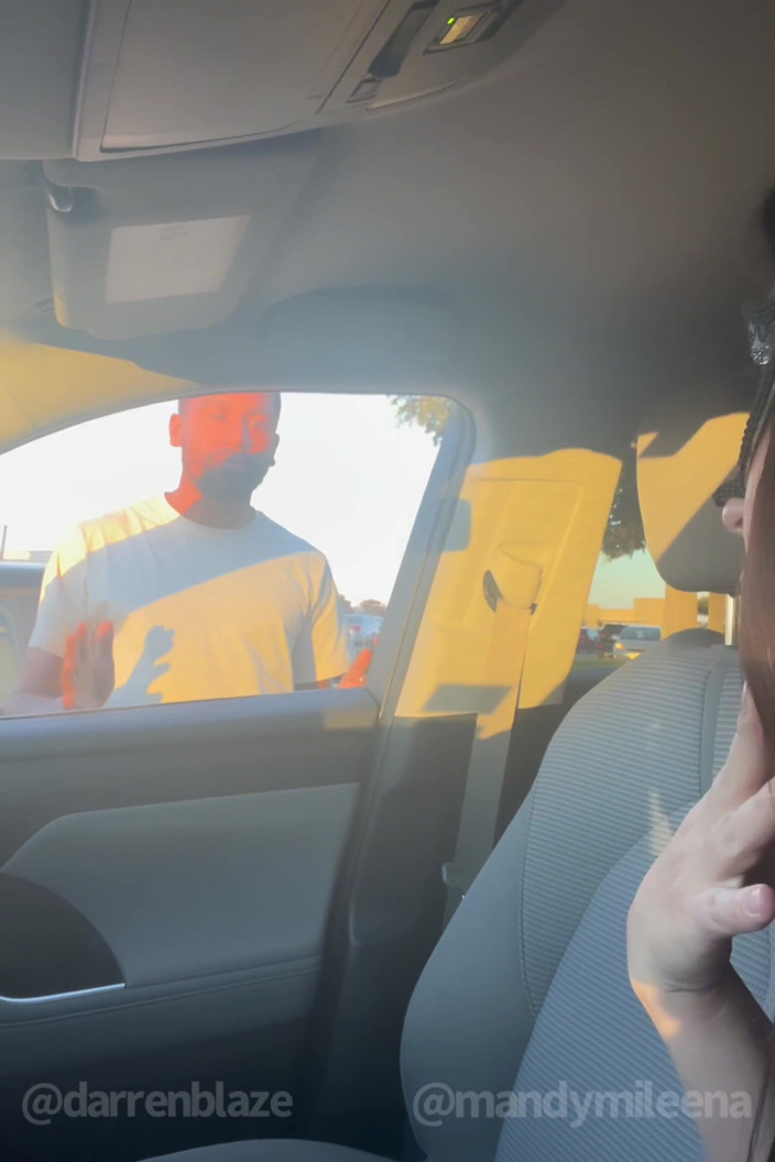 Darrenblazeent: Crazy Lady Hits My Car so I Make Her Give...
