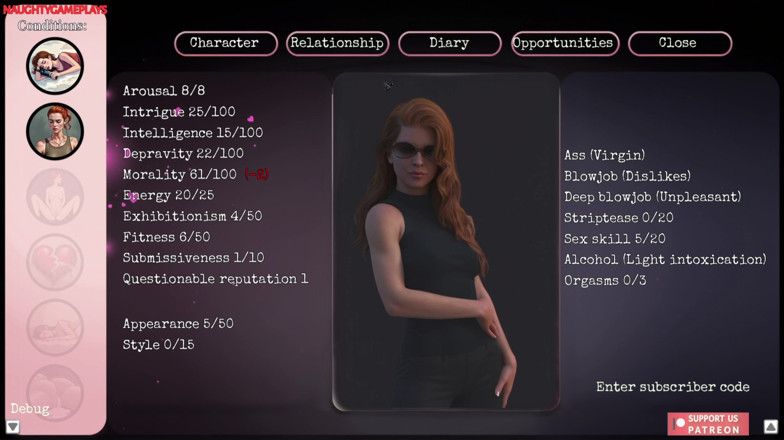 Naughty gameplays: I Confini Della Moralità (parte 07) - Di Novel-games