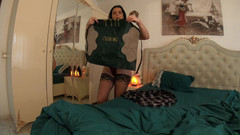 MilfyCalla: Beautiful Latina Step-mom Masturbating Afeter Ironing 154