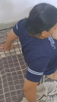 Lelaki bertatah mengongkek wanita yang suci