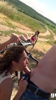 Bike and Fuck by Grandparentsx