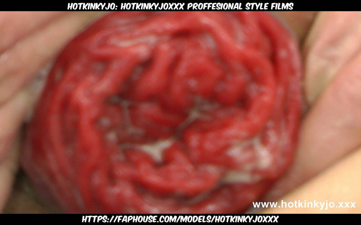 Hotkinkyjo: Hotkinkyjoxxx proffesional style films: ゼブラ、セクシー、セルフ、アナルフィスティング&amp;脱出