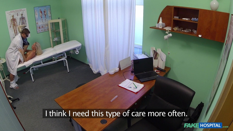 Fake Hospital: Spital fals - blonde frumoase care stropesc la orgasm, Migraine vindecate...