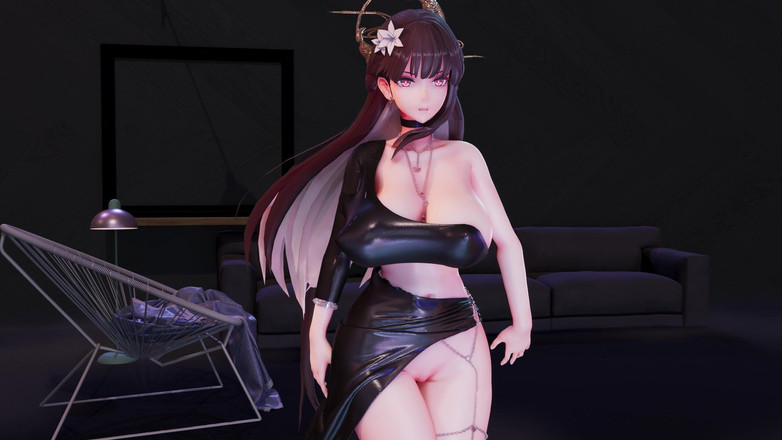 MikuMotion: MMD Brave Girls- rollin', танец пары, корейский танец, нижнее белье, стриптиз