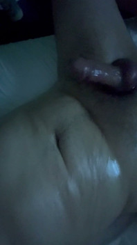 Oiled Big Dick Fucks Pocket Pussy