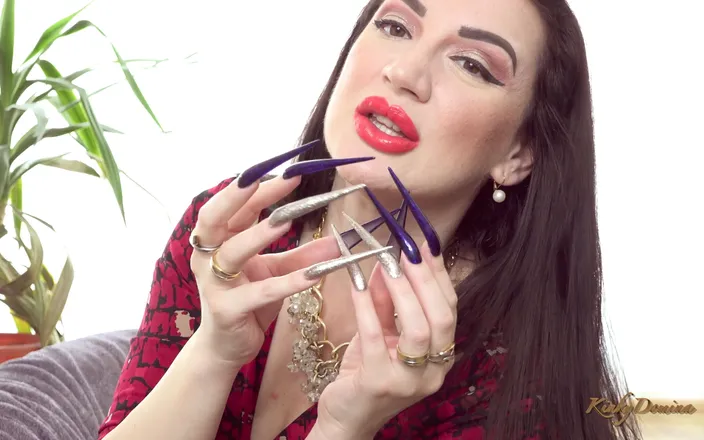 KinkyDomina: Worship My Stiletto Nails Properly
