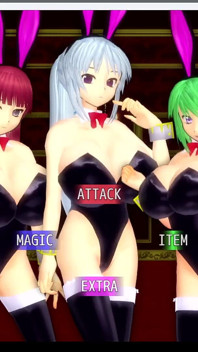 Girl Beats Hero 3 0,05 Bunny Girls