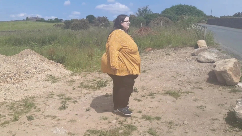 SSBBWLadyBrads: Şişman vücudumu güzellik yerinde yürüyorum