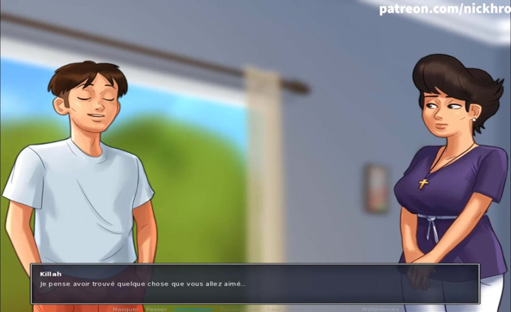 Cartoon Universal: Summertime saga parte 74 - donna sposata (sottomarino francese)