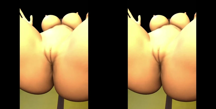 Back Alley Toonz: Soft Big Booty Mavis Jiggles Her Perfect Bubble Butt in...