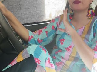 Saarabhabhi6: Meio-irmão fode linda meia-irmã e gozada interna no carro em...