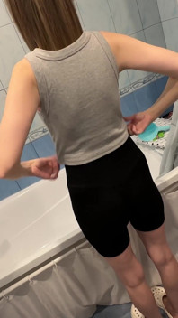 18 Years Old Petite Skinny Step Sister Lost in Card Games. Bet Was Licking Wet Butthole