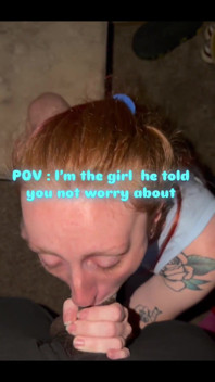 Sucking His Huge BBC