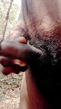 Rajesh Playboy 993 Outdoor Masturbating Big Cock and Cumming