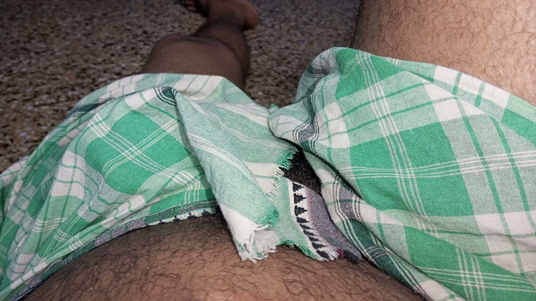 Sweet Indian cock: Today My Big Black Penis Handjob with Anal Hole
