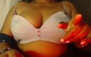 HotGirl21: Sexy Girl White Bra Big Boobs Show.