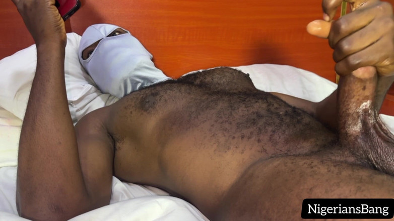 NigeriansBang G XXX: 집에 발정난 후 흑인 대물 자지 자위