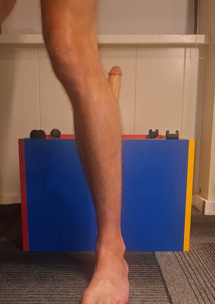 NoFace Twink X: Hot Twink Solo Anal Big Dildo Ride