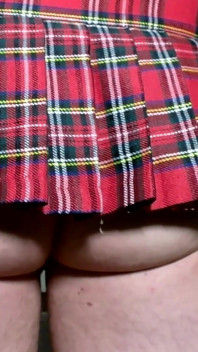 Pantat saya dalam skirt mini
