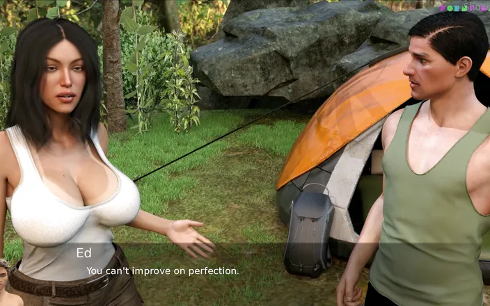 Porny Games: Project hot wife - Camping day (92)