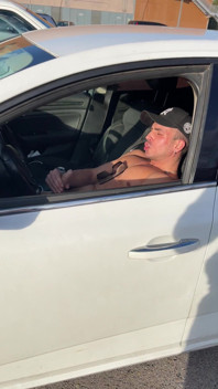 Alone in the Car - Hector Jerks off Like Never Before in the Parking Lot