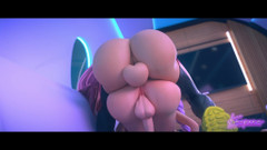 Kaepora NSFW: Huntrix gioco in aereo