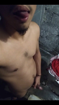 Masturbating with Grand Dick