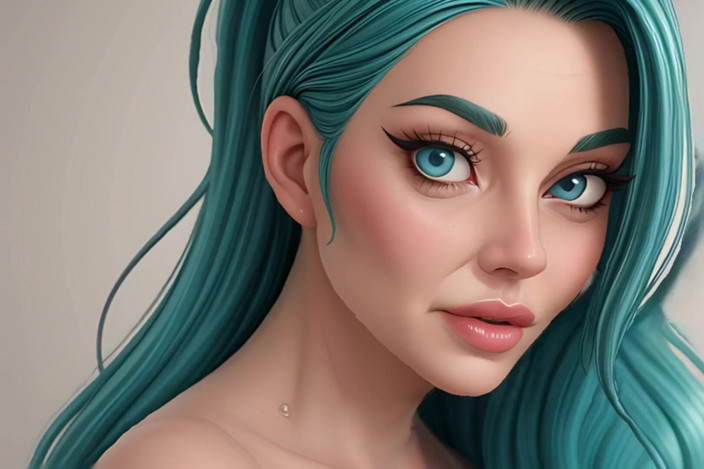 AI Porn: Největší prsa 3D fantasy slideshow | NSFW generované ai