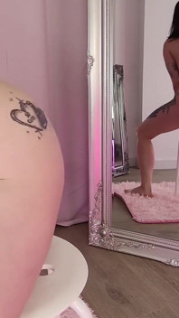 Eva Ray - Dildo i lustra