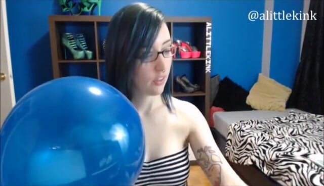 Miss Faith Rae: Balloon blowing