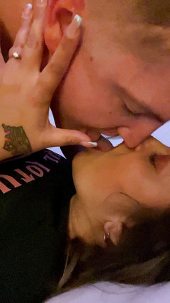 Filthy British Couple: Slut tells cuck she wants a wedding night gangbang