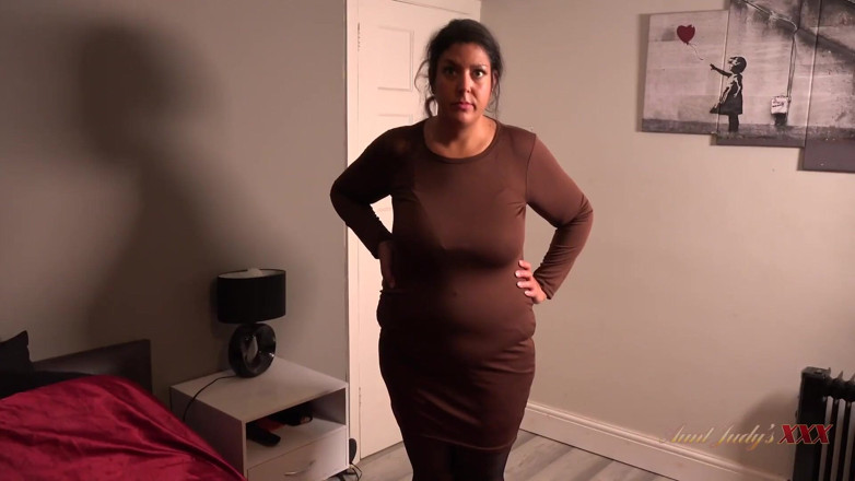 Aunt Judy's XXX: AuntJudysXXX - Your Busty BBW Landlady Cassy Catches You with Her...