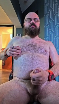 Jacking off in a Guest House