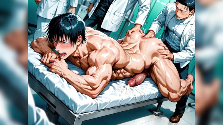 AI gay porn: Trou du cul mouillé, baise gay