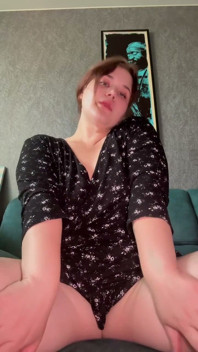 Redheaded Female Student with a Pink Pussy and Cute Feet