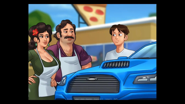 HotSummer117: Summertime Saga Cap 26 - een pijpbeurt op het werk