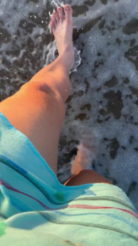 Walking on the Beach