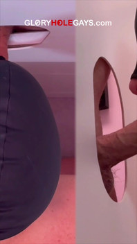 College Boy at the Gloryhole - and I Swallowed Every Drop