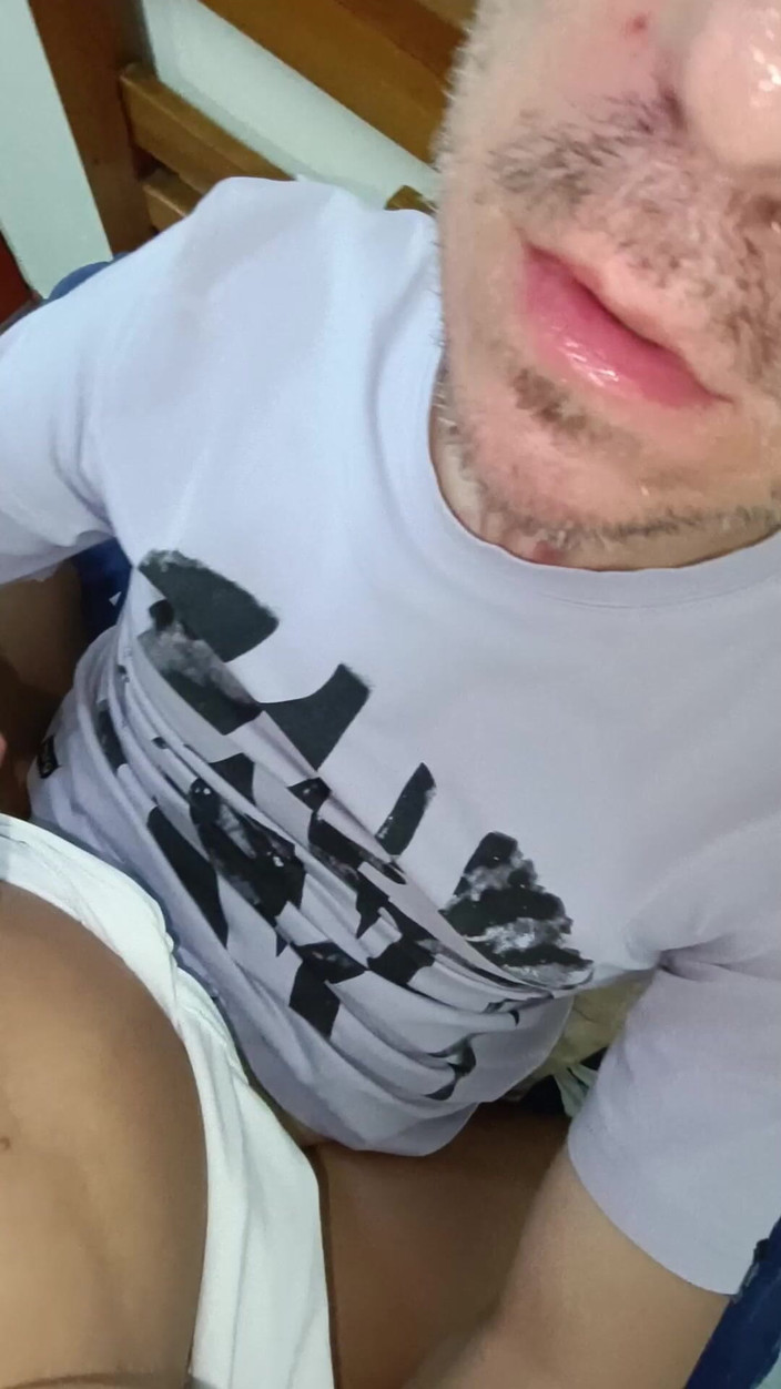 Scarletttejones: Orgasm överbelastning monterad med hans kuk