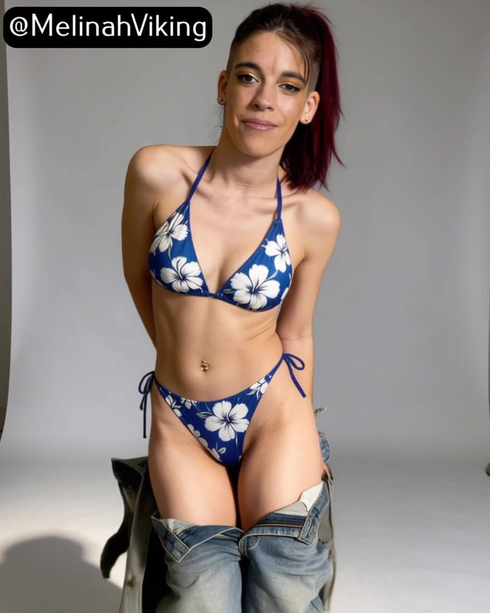 Melinah Viking: Striptease Denim