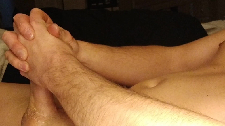Big Daddy Dommmm: Klassische ölige masturbation und edging teil 2