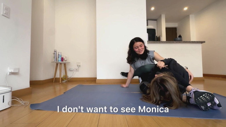 scarlettandc: Kompilasi Wrestling Lesbian