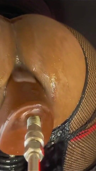 Napalone dno Gapes Creamy Noisy Farty Hole - Hardcore Dildo Machine Jebanie