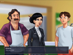 Miss Kitty 2K: Summertime Saga V0208 - Pt 272 - Pizza and Plans