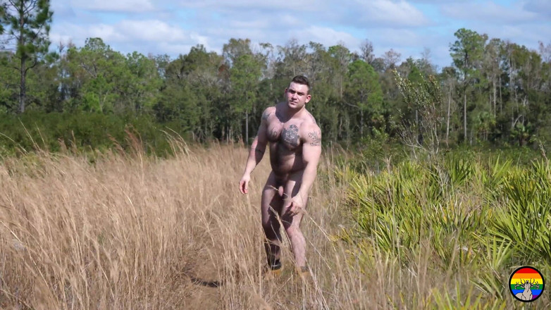 HomoStag: Jocks, Muslce Nue En Plein Air, Pique-nique Au Sperme