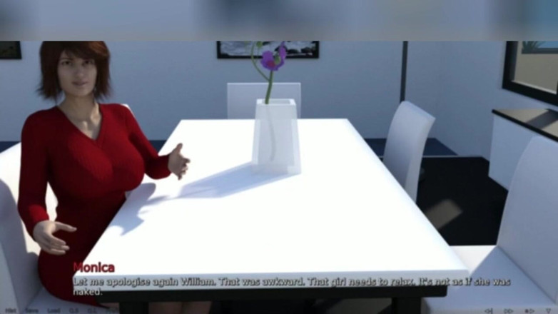 3DXXXTEEN2 Cartoon: Uma milf, duas meninas. 3D pornô cartoon sexo