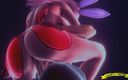 GameslooperSex: Melona en Grijze 3D Hentai-crossover-serie